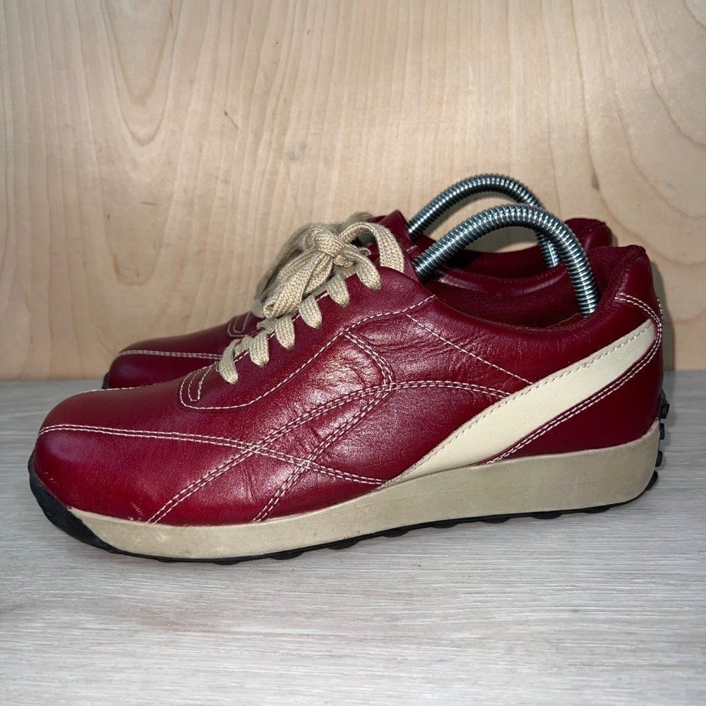 Wanted Shoe Speed Red/Tan Leather Women's 9.5‎